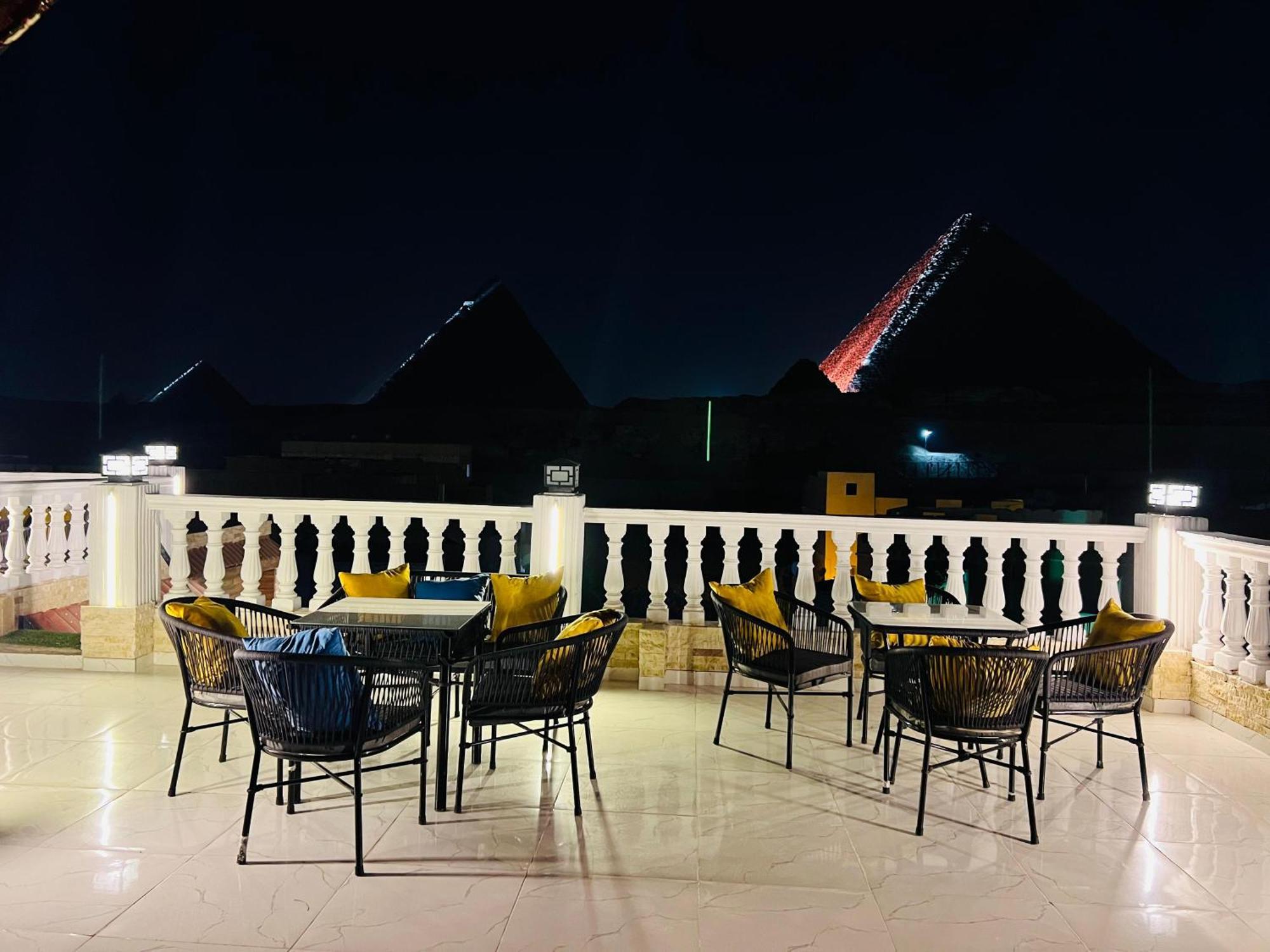 Hotel New Scarab Pyramids View Kafret el-Gabal Exteriér fotografie
