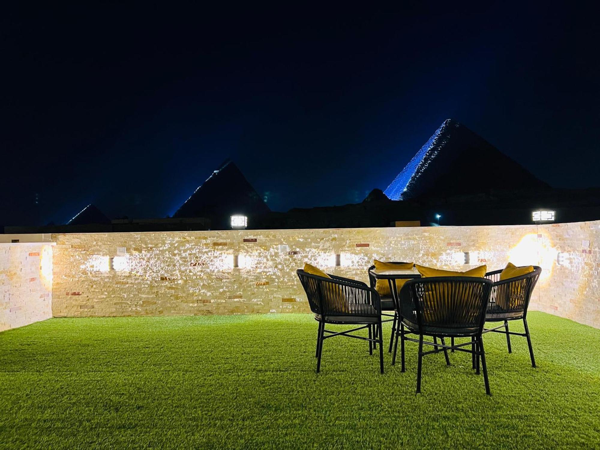 Hotel New Scarab Pyramids View Kafret el-Gabal Exteriér fotografie