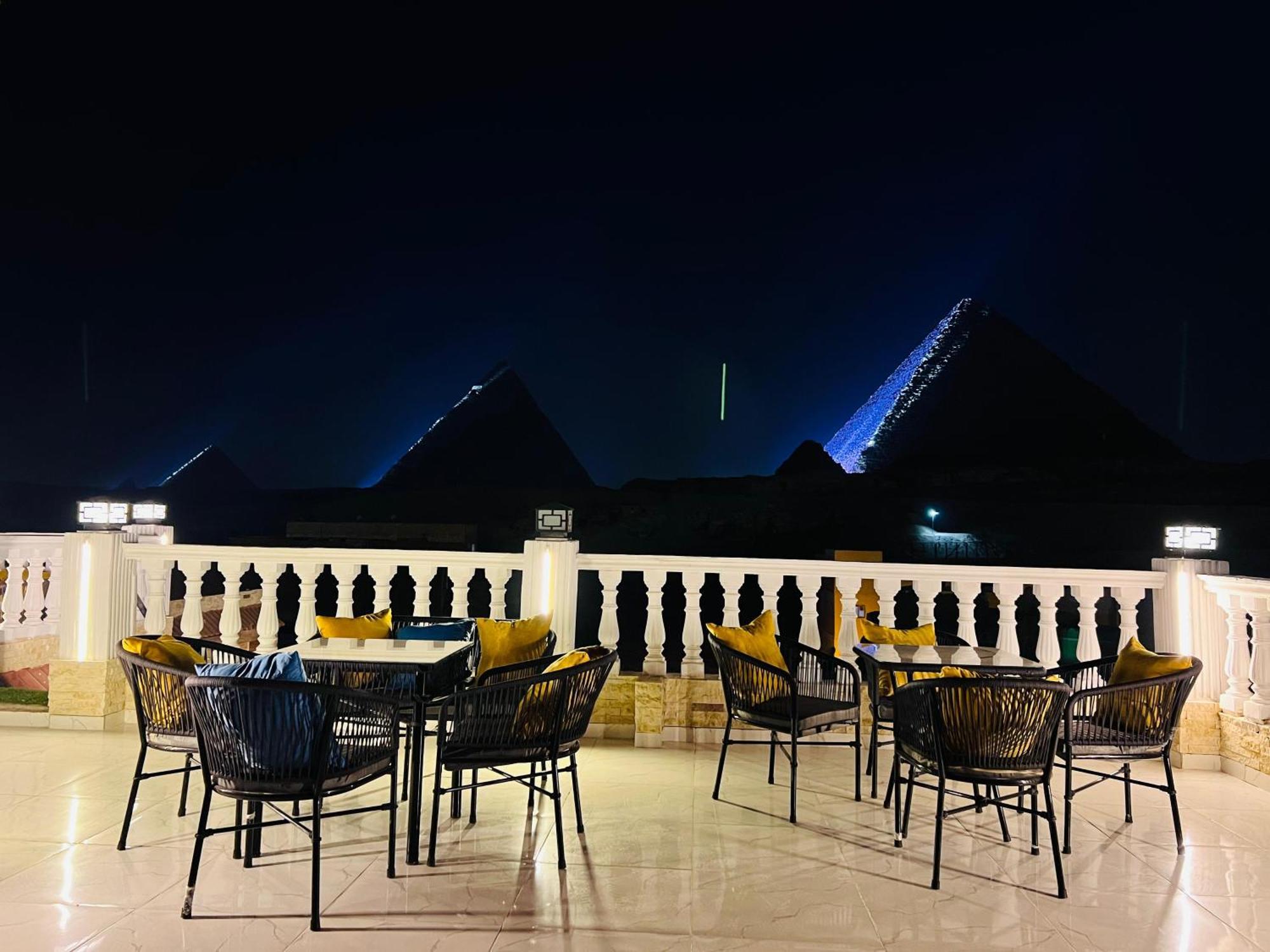 Hotel New Scarab Pyramids View Kafret el-Gabal Exteriér fotografie