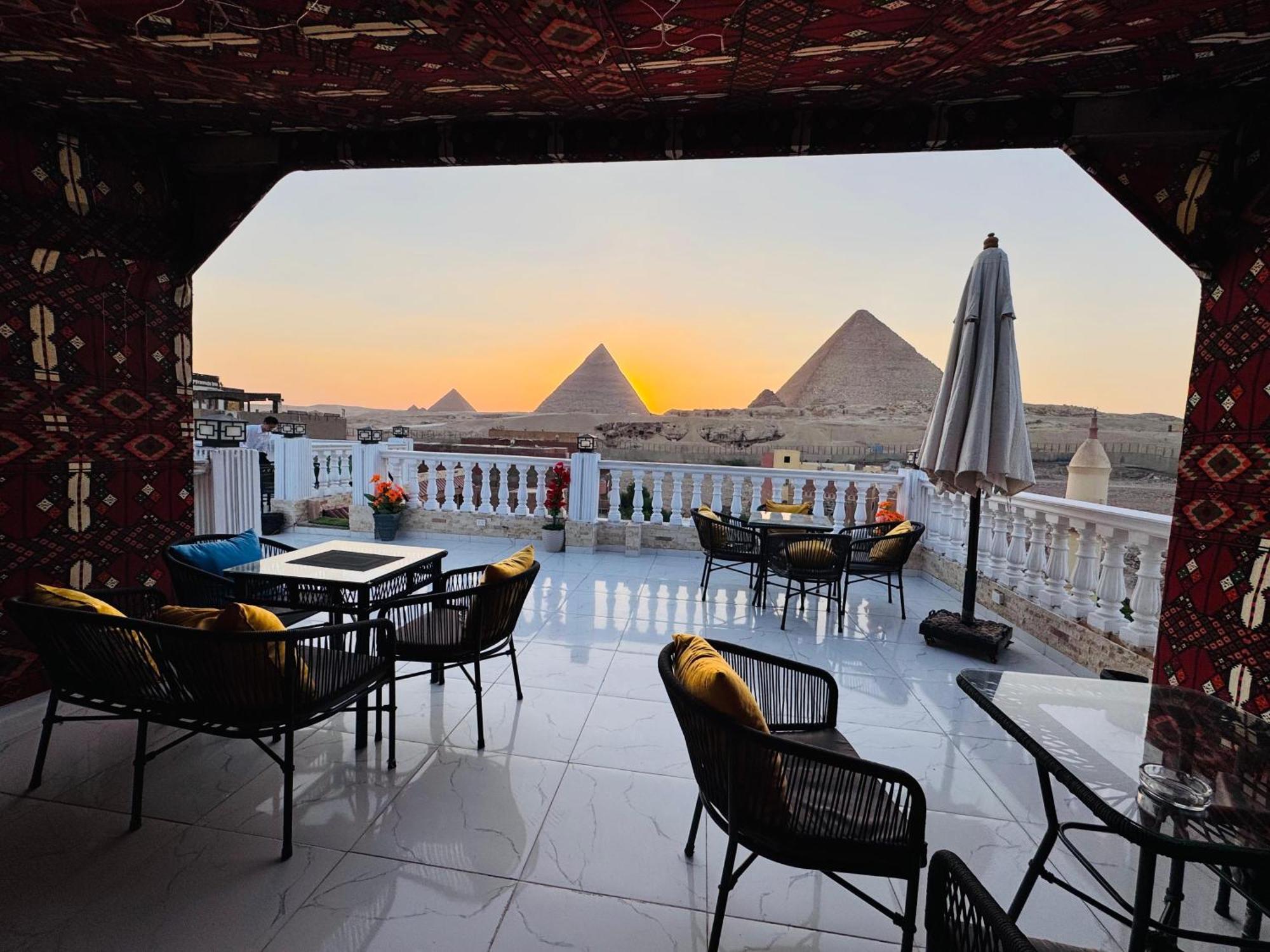 Hotel New Scarab Pyramids View Kafret el-Gabal Exteriér fotografie