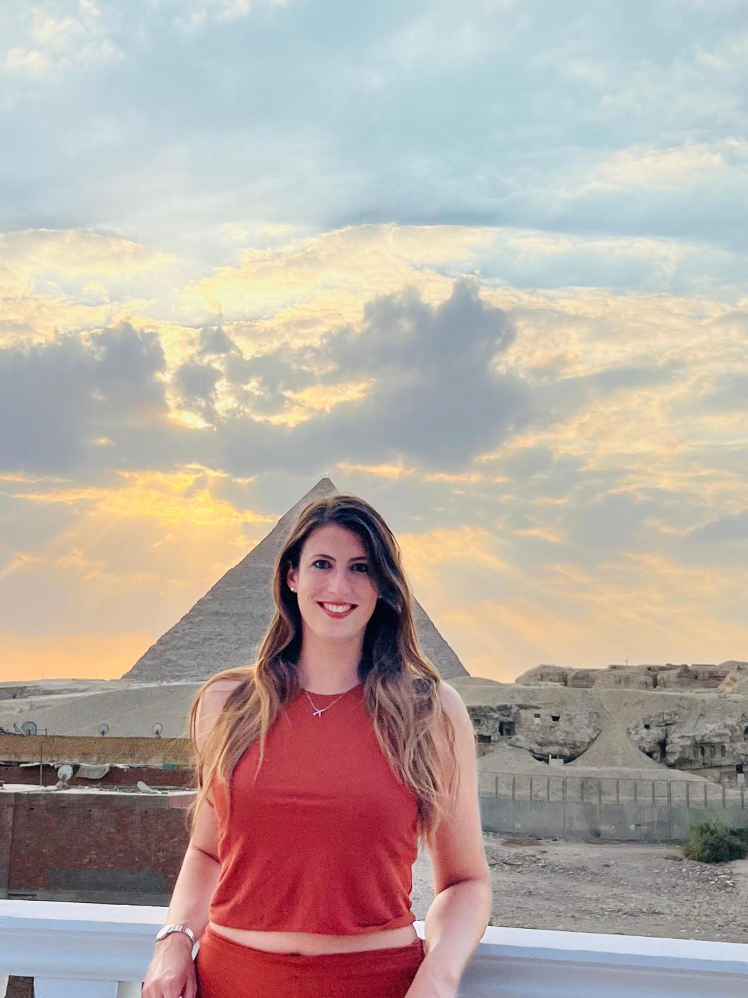 Hotel New Scarab Pyramids View Kafret el-Gabal Exteriér fotografie