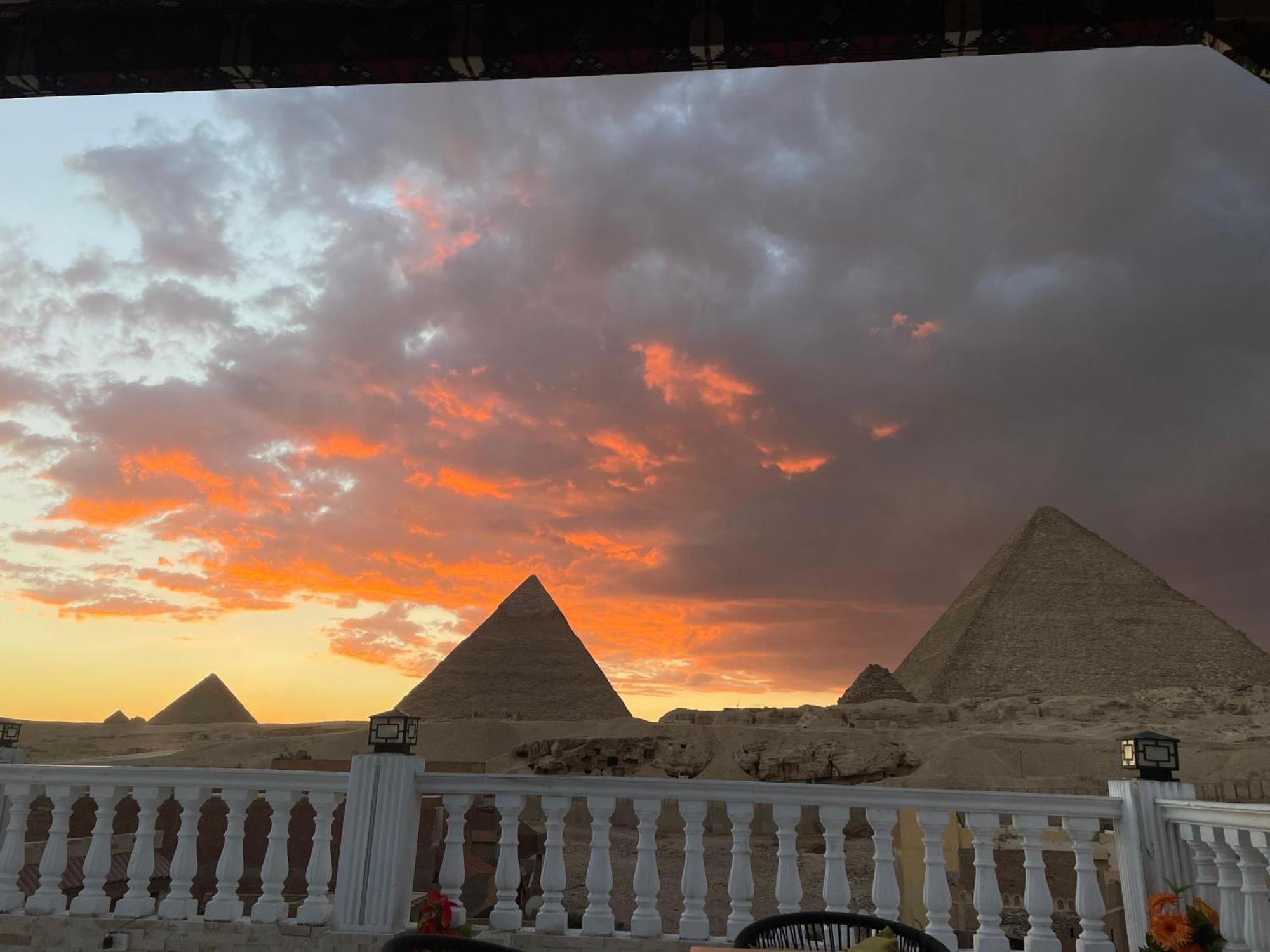 Hotel New Scarab Pyramids View Kafret el-Gabal Exteriér fotografie